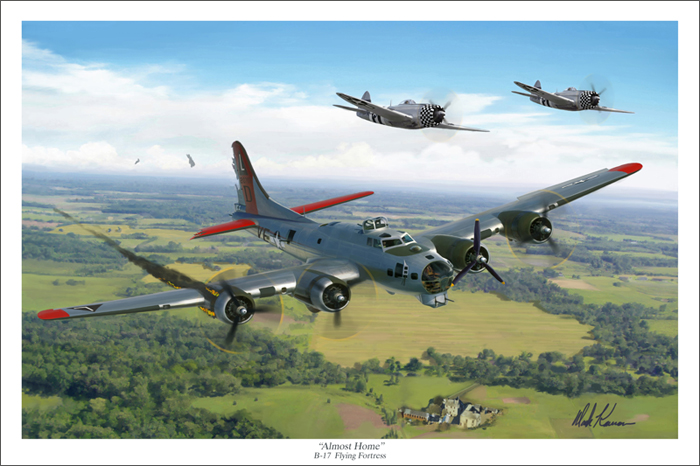 B-17 Print 16x24 Karvon2 700